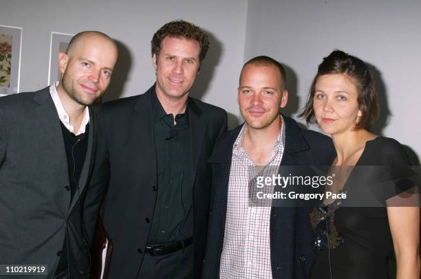 Marc Forster, Will Ferrell, Peter Sarsgaard and Maggie Gyllenhaal