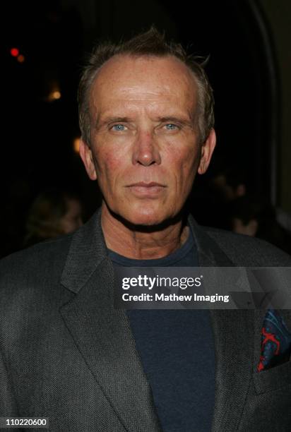 Peter Weller during "Star Trek: Enterprise" Cast and Crew Gather to Celebrate the Series Finale at Hollywood Roosevelt Hotel in Hollywood,...