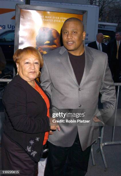 Lucy Paret and Benny Paret Jr. During "Ring of Fire: The Emile Griffith Story" New York City Premiere - Arrivals at Beekman Theater in New York City,...