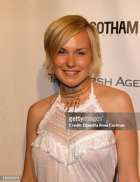 Laura Allen during The Gersh Agency and Gotham Magazine Celebrate 2005 New York UpFronts at Bed in New York City, New York, United States.