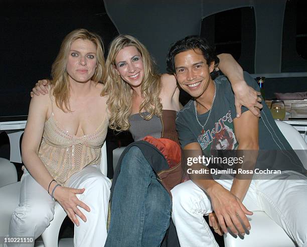 Molly Price, Yvonne Junger and Anthony Ruivivar during The Gersh Agency and Gotham Magazine Celebrate 2005 New York UpFronts at Bed in New York City,...