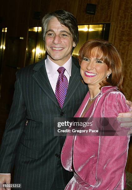 Tony Danza with Marilyn Milian of "The People's Court"