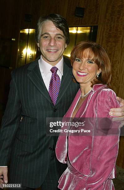 Tony Danza with Marilyn Milian of "The People's Court"