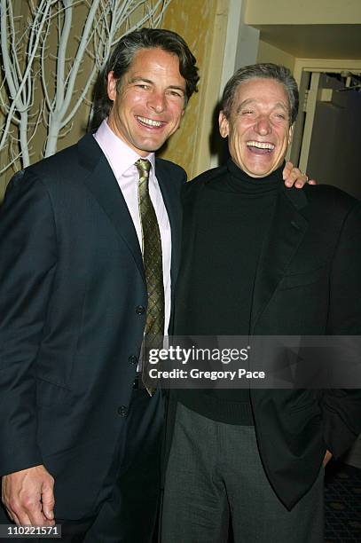 Tim Green of "A Current Affair" with Maury Povich during The Syndicated Network Television Association Day 2005 at The Grand Hyatt Hotel in New York...