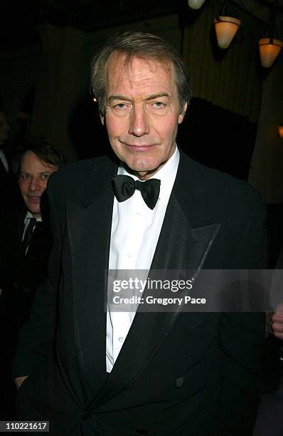 Charlie Rose during Catherine Deneuve and The French Institute Alliance Francaise Host "La Nuit Des Etoiles", a French Film Festival Dinner Benefit...