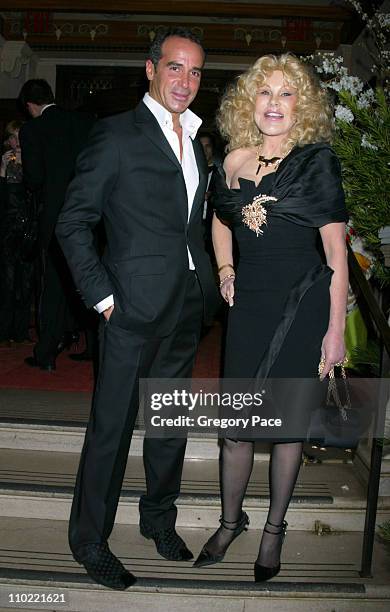 Lloyd Klein and Jocelyne Wildenstein during Catherine Deneuve and The French Institute Alliance Francaise Host "La Nuit Des Etoiles", a French Film...