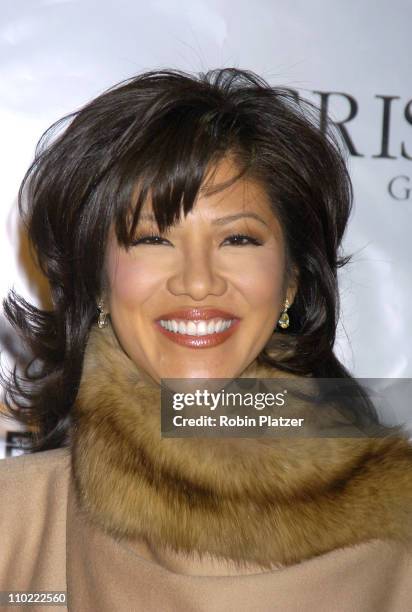 Julie Chen during The 2005 Wall Street Concert Series Benefiting Wall Street Rising Starring Rod Stewart at Ciprianis Wall Street in New York City,...