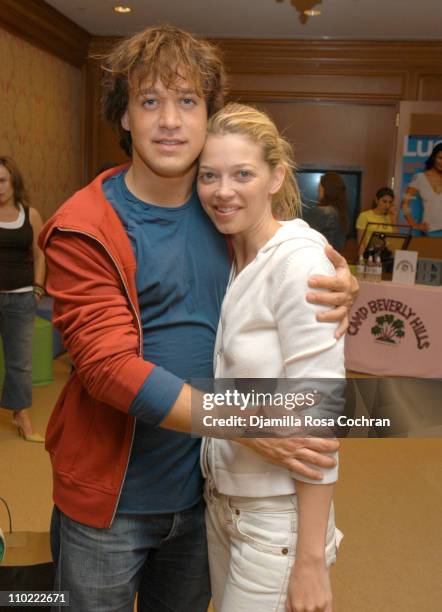 Knight and Amanda Detmer during Lucky/Cargo Club - Day 3 at The Ritz Carlton Central Park South in New York City, New York, United States.