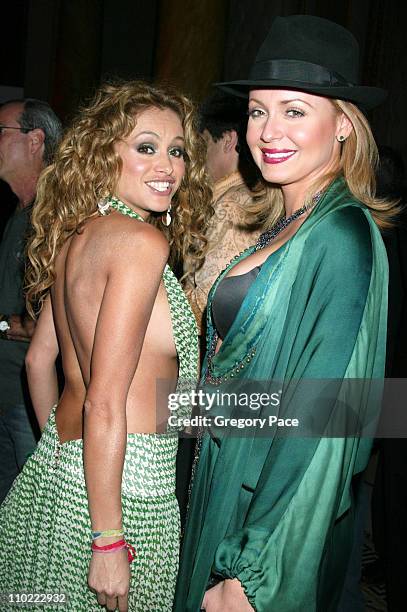 Paulina Rubio and Gabriella Spanic during People En Espanol's 4th Annual "50 Most Beautiful" Gala - Inside the Party at Capitale in New York City,...