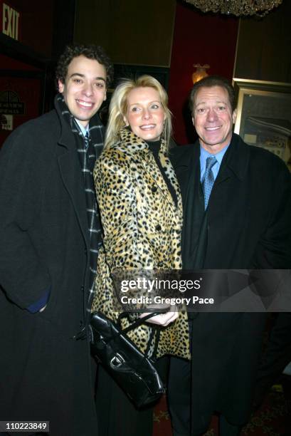 Joey Piscopo, Kimberly Piscopo and Joe Piscopo during "Raging Bull" 25th Anniversary and Collector's Edition DVD Release Celebration - Inside...