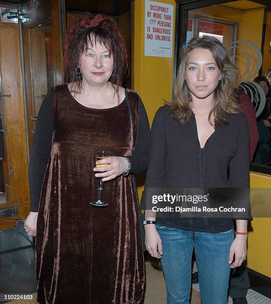 Yolande Moreau and Laura Smet during Rendezvous with French Cinema 2005 Press Luncheon in New York City at La Cote Basque in New York City, New York,...