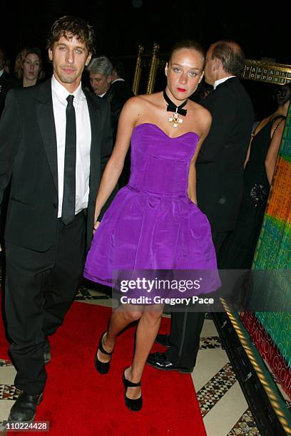 Steven Klein and Chloe Sevigny during The Fashion Group International's 21st Annual Night of Stars at Cipriani 42nd Street in New York City, New...