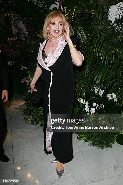 Michele Mercier during "Le Bal de la Rose 2005"- Arrivals at Monte Carlo Sporting Club in Monte Carlo, Monaco.