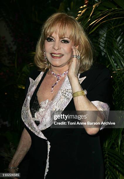 Michele Mercier during "Le Bal de la Rose 2005"- Arrivals at Monte Carlo Sporting Club in Monte Carlo, Monaco.