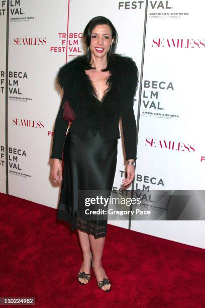 Drena De Niro during 4th Annual Tribeca Film Festival - "Seamless" Premiere - Inside Arrivals at Tribeca Performing Arts Center in New York City, New...