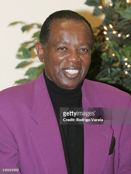 Lou Rawls during Lou Rawls Center for the Performing Arts Opens at Florida Memorial College at Florida Memorial College in Miami, Florida, United...