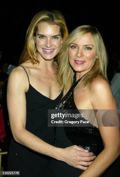 Brooke Shields and Kim Cattrall during The Accessories Council Presents the 8th Annual Ace Awards at Cipriani 42nd Street in New York City, New York,...