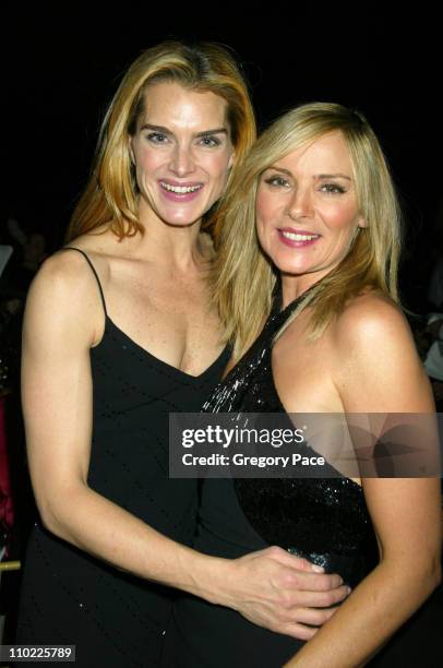 Brooke Shields and Kim Cattrall during The Accessories Council Presents the 8th Annual Ace Awards at Cipriani 42nd Street in New York City, New York,...