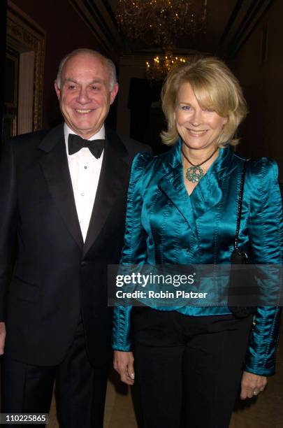 Marshall Rose and Candice Bergen during 11th Annual Living Landmarks Gala at The Plaza Hotel in New York City, New York, United States.