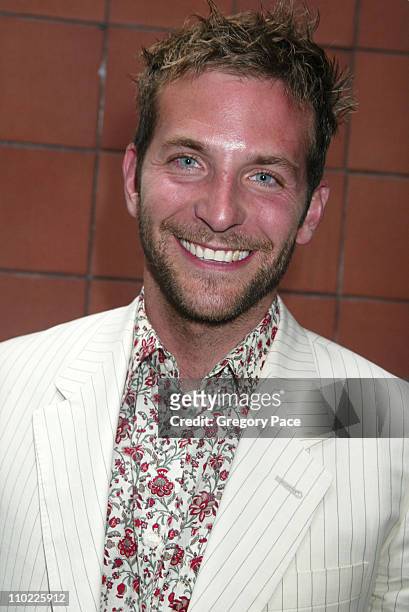 Bradley Cooper during 2005/2006 FOX Prime Time UpFront - Inside Green Room and Party at Seppi's Restaurant and Central Park Boathouse in New York...