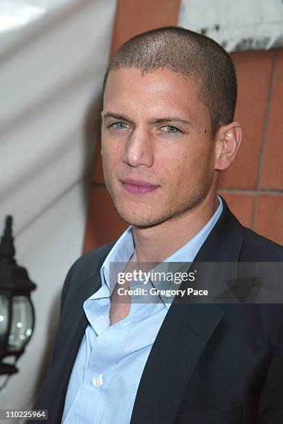 Wentworth Miller during 2005/2006 FOX Prime Time UpFront - Inside Green Room and Party at Seppi's Restaurant and Central Park Boathouse in New York...