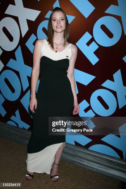 Chyler Leigh during 2005/2006 FOX Prime Time UpFront - Inside Green Room and Party at Seppi's Restaurant and Central Park Boathouse in New York City,...