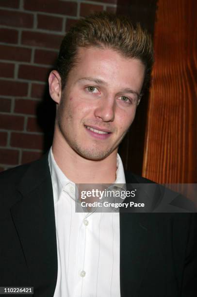 Will Estes during 2005/2006 FOX Prime Time UpFront - Inside Green Room and Party at Seppi's Restaurant and Central Park Boathouse in New York City,...