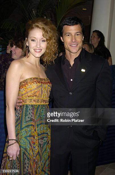 Jennifer Ferrin and Mark Collier during 32nd Annual Daytime Emmy Awards - Outside Arrivals at Radio City Music Hall in New York City, New York,...