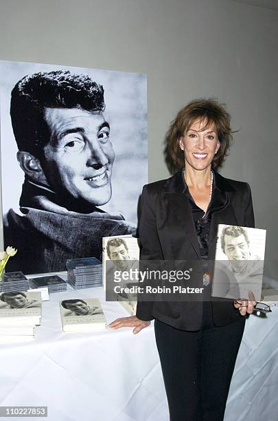 Deana Martin during Deana Martin Book Party for "Memories Are Made of This: Dean Martin Through His Daughter's Eyes" at The Chambers Hotel in New...