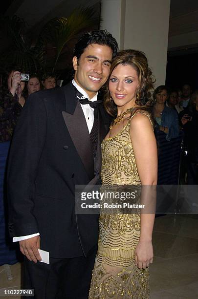 Ignacio Serricchio and Adrianne Leon during 32nd Annual Daytime Emmy Awards - Outside Arrivals at Radio City Music Hall in New York City, New York,...
