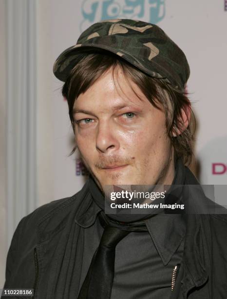 Norman Reedus during DKNY Jeans and Lo-Fi Gallery Present "Mick Rock Live in LA" Exhibit at Lo-Fi Gallery in Hollywood, California, United States.