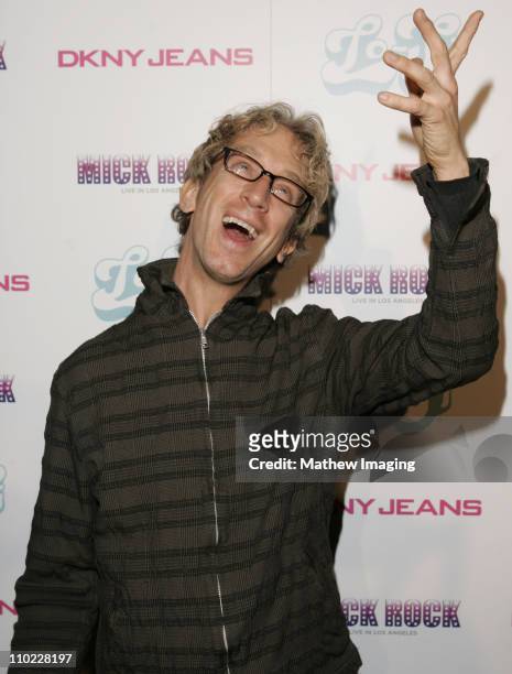Andy Dick during DKNY Jeans and Lo-Fi Gallery Present "Mick Rock Live in LA" Exhibit at Lo-Fi Gallery in Hollywood, California, United States.