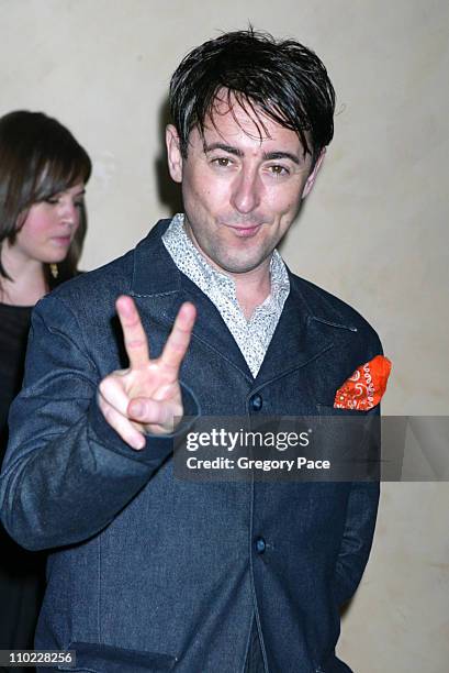 Alan Cumming during amfAR and ACRIA Honor Herb Ritts with a Sale of Contemporary Artwork - Inside Arrivals at Sothebys in New York City, New York,...