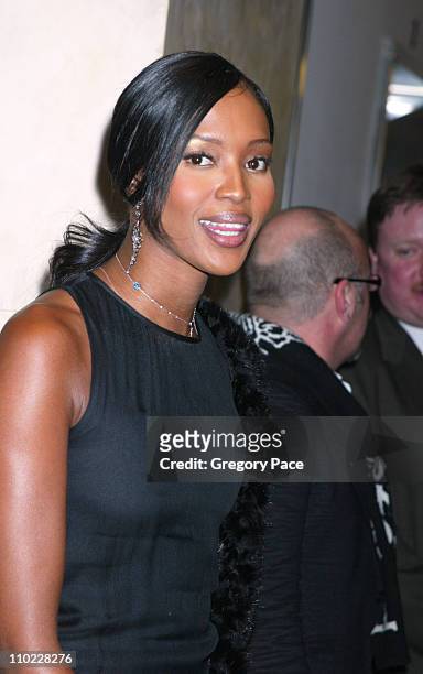 Naomi Campbell during amfAR and ACRIA Honor Herb Ritts with a Sale of Contemporary Artwork - Inside Arrivals at Sothebys in New York City, New York,...