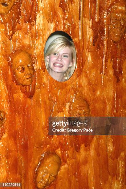 Elisha Cuthbert during The Cast of "House of Wax" Launches "Chamber Live! Featuring House of Wax" at Madame Tussauds at Madame Tussauds in New York...