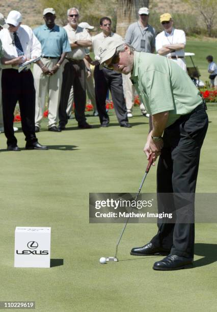 Michael Douglas during The 7th Annual Michael Douglas & Friends Celebrity Golf Tournament Presented by Lexus at Cascata Golf Course in Las Vegas,...