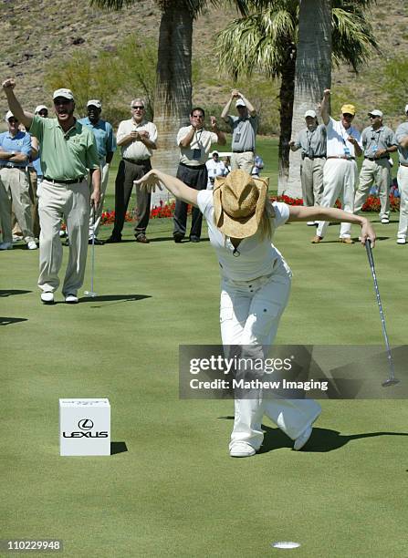 Heather Locklear during The 7th Annual Michael Douglas & Friends Celebrity Golf Tournament Presented by Lexus at Cascata Golf Course in Las Vegas,...