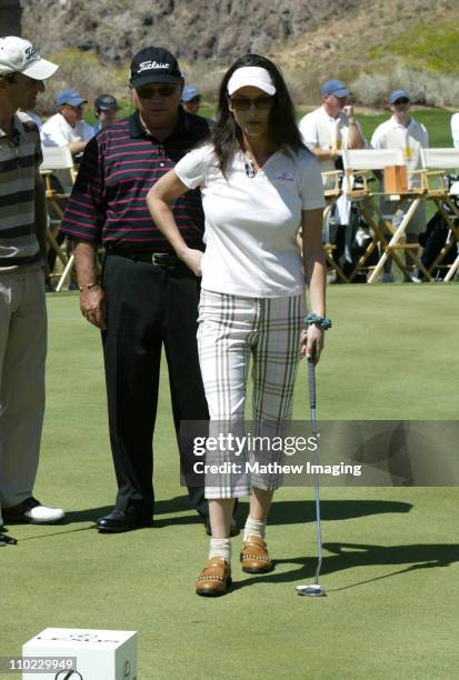 Catherine Zeta-Jones during The 7th Annual Michael Douglas & Friends Celebrity Golf Tournament Presented by Lexus at Cascata Golf Course in Las...