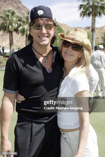 Richie Sambora and Heather Lockear during The 7th Annual Michael Douglas & Friends Celebrity Golf Tournament Presented by Lexus at Cascata Golf...