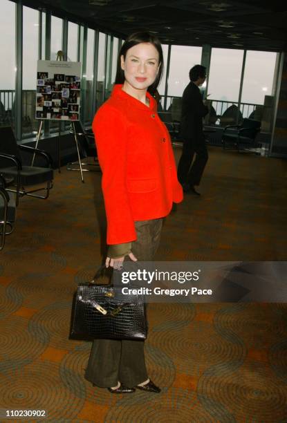 Renee Zellweger during The 18th Annual Citymeals-on-Wheels "Power Lunch For Women" - Inside Arrivals at The Rainbow Room in New York City, New York,...