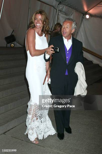 Kelly Killoren Bensimon and Gilles Bensimon during The Costume Institute's Gala Celebrating "Chanel" - Departures at The Metropolitan Museum of Art...