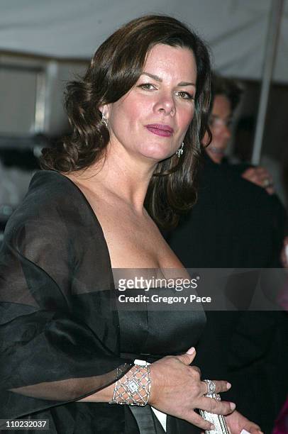 Marcia Gay Harden during The Costume Institute's Gala Celebrating "Chanel" - Departures at The Metropolitan Museum of Art in New York City, New York,...