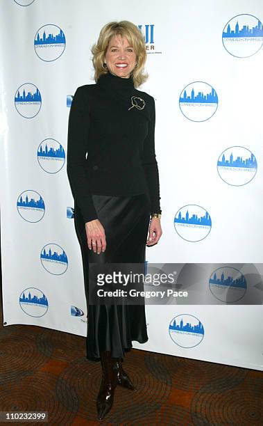 Paula Zahn during The 18th Annual Citymeals-on-Wheels "Power Lunch For Women" - Inside Arrivals at The Rainbow Room in New York City, New York,...