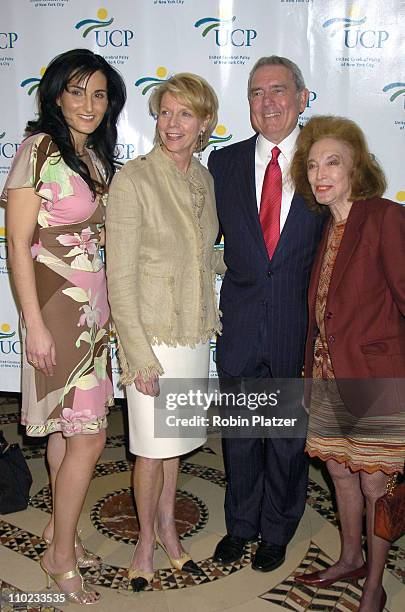 Tamara Tunie, Cathie Black, Dan Rather and Helen Gurley Brown