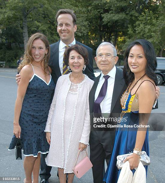Allison Waterman, Todd Waterman, Susan Newhouse, Donald Newhouse and Ginny Barber