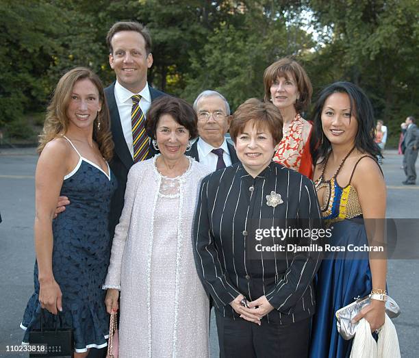 Allison Waterman, Todd Waterman, Susan Newhouse, Donald Newhouse, Maxine Clark, Jenny Morgenthau and Ginny Barber