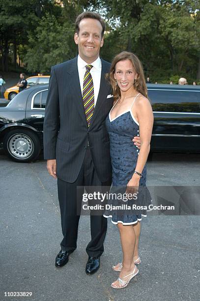 Todd Waterman and Allison Waterman during "Build-A-Bear Workshop" at Fresh Air Fund Spring Gala 2005 - Inside at Tavern on the Green in New York...