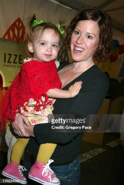 Molly Ringwald and daughter Mathilda during 12th Annual Kids for Kids Celebrity Carnival to Benefit the Elizabeth Glaser Pediatric AIDS Foundation -...