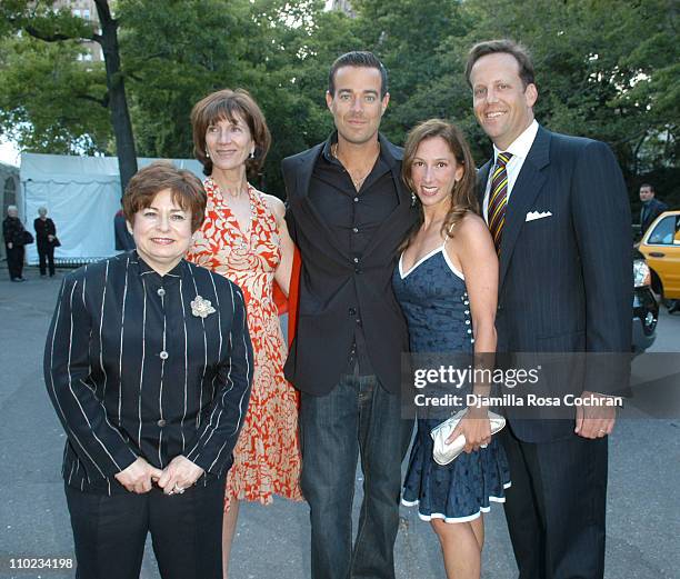 Maxine Clark, Jenny Morgenthau, Carson Daly, Allison Waterman and Todd Waterman