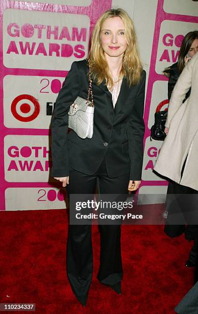 Julie Delpy during The 14th Annual Gotham Awards Gala - Arrivals at Pier 60 in New York City, New York, United States.